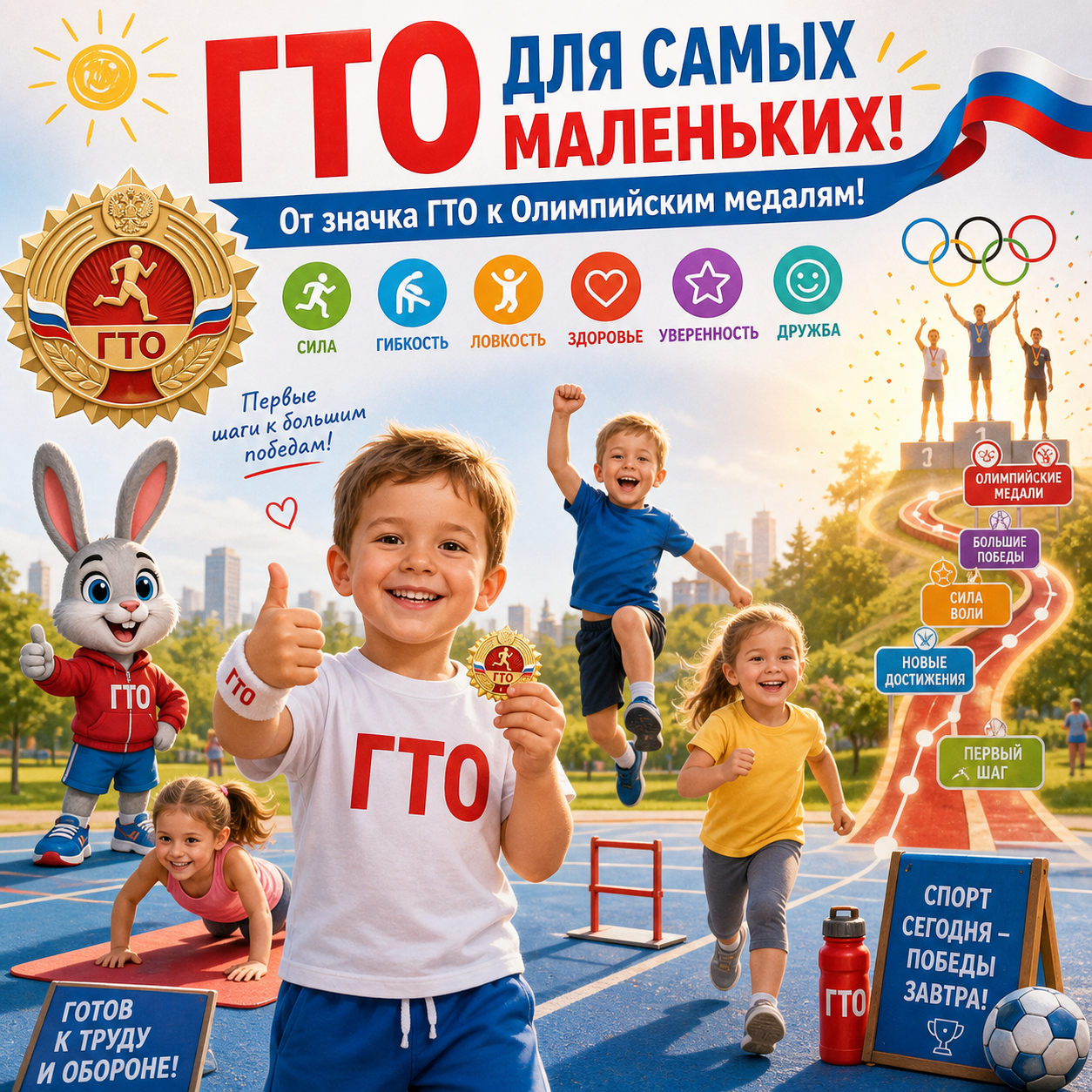ВФСК ГТО для самых маленьких