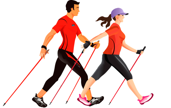 Скандинавская ходьба является одним из испытаний (теста) комплекса ВФСК ГТО.