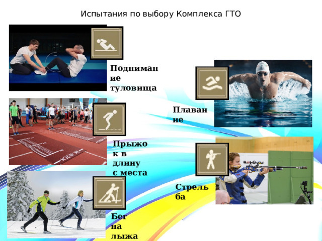 Обязательные и необязательные испытания ВФСК ГТО.