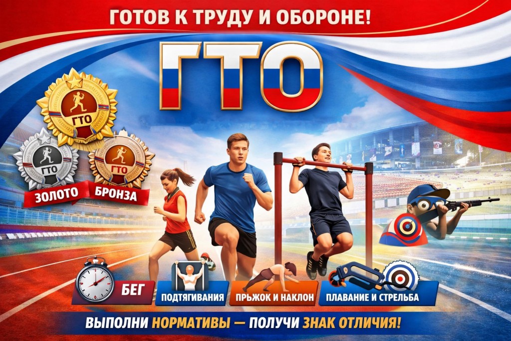Информация об изменениях в ГТО в 2026 году